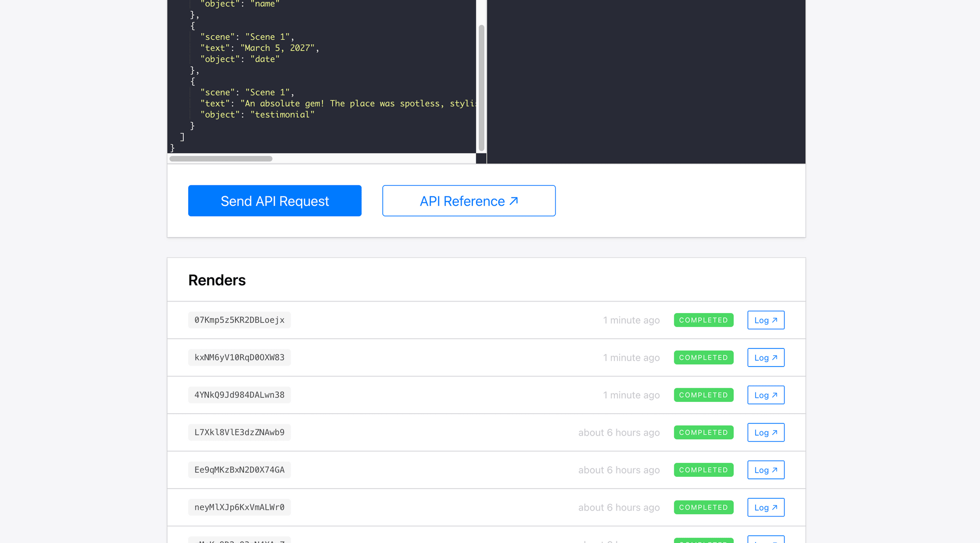 generating Clipcat video - checking the progess in the dashboard.png