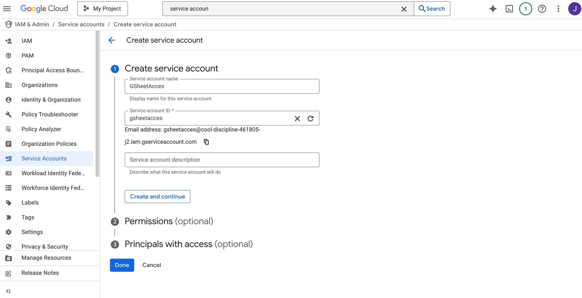 Google Cloud Console - creating a service account.png