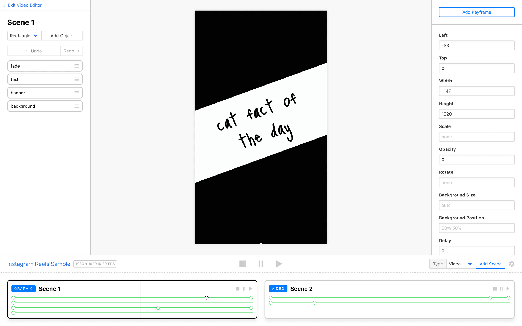 Screenshot of Clipcat template editor