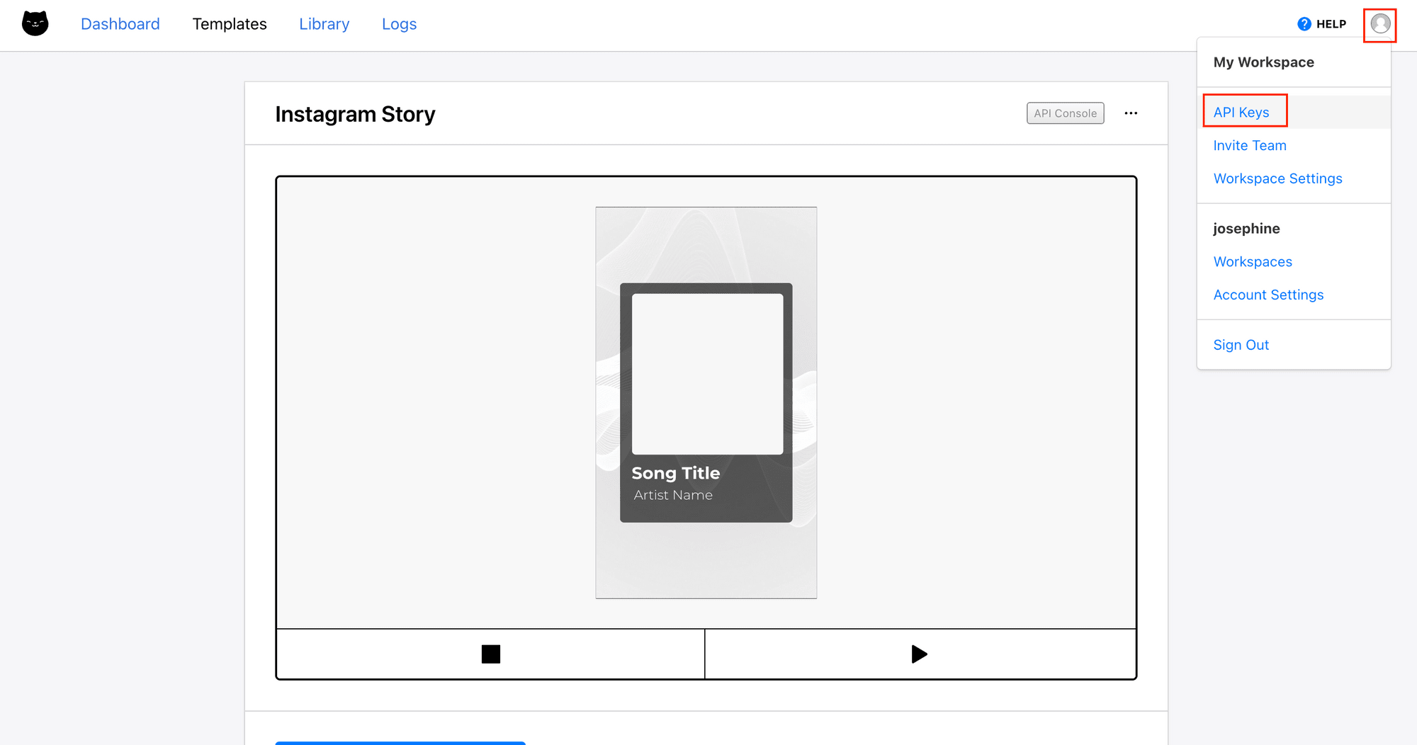 a screenshot showing how to get Clipcat API key.png